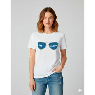 T-shirt FO CHOURE Diplomatie Doree femme